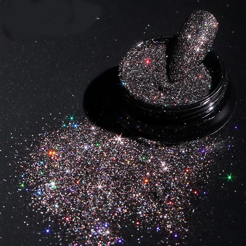 Pigment strălucitor pentru decorarea unghiilor
