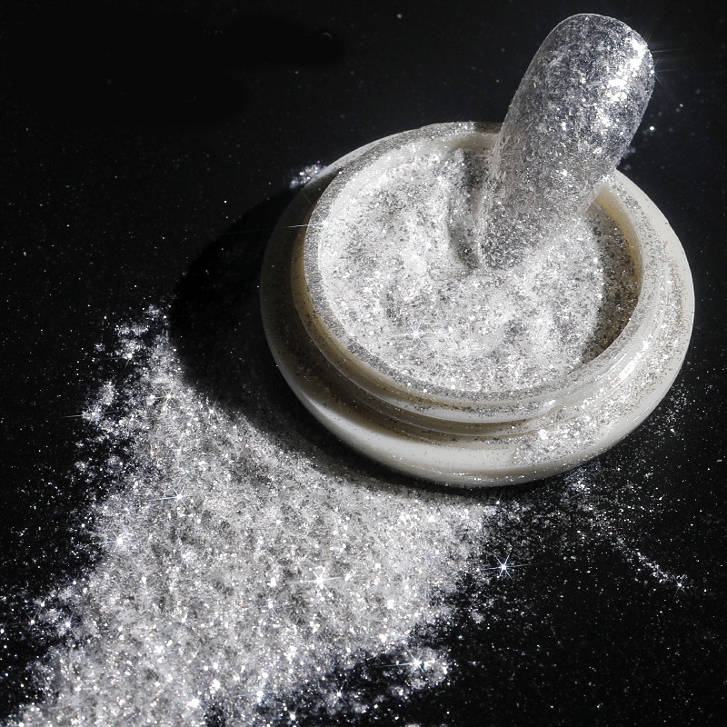 Pigment strălucitor pentru decorarea unghiilor