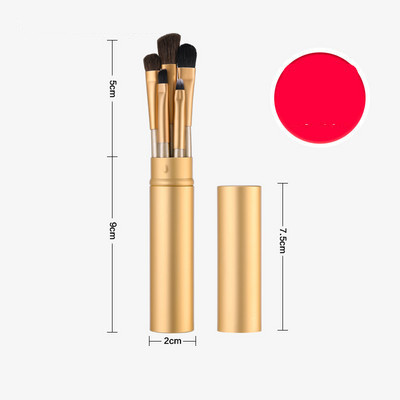 Σετ μακιγιάζ βουρτσίζει διάφορα χρώματα για τις γυναίκες