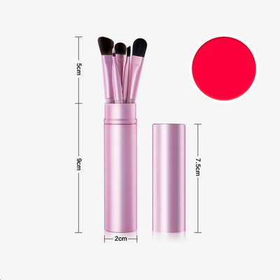 Σετ μακιγιάζ βουρτσίζει διάφορα χρώματα για τις γυναίκες