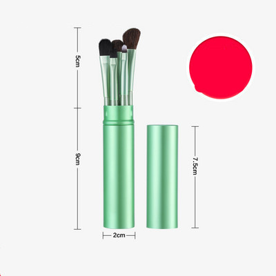 Σετ μακιγιάζ βουρτσίζει διάφορα χρώματα για τις γυναίκες