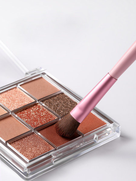 Φορητό σετ από 5 πινέλα μακιγιάζ