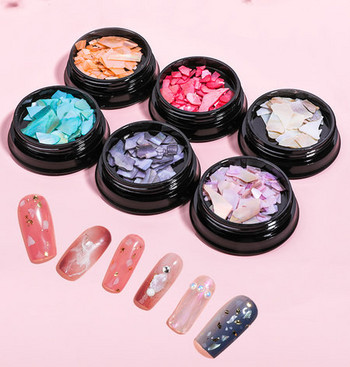 Цветни кристали за декорация на нокти