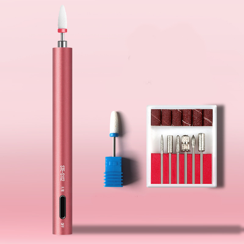 Nešiojamas elektrinis failas su keliais priedais - USB įkrovimas