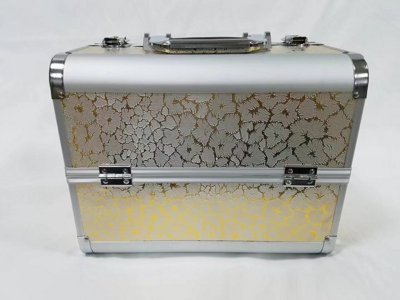 Profesionali kosmetikos dėžutė, tinkanti makiažo laikymui