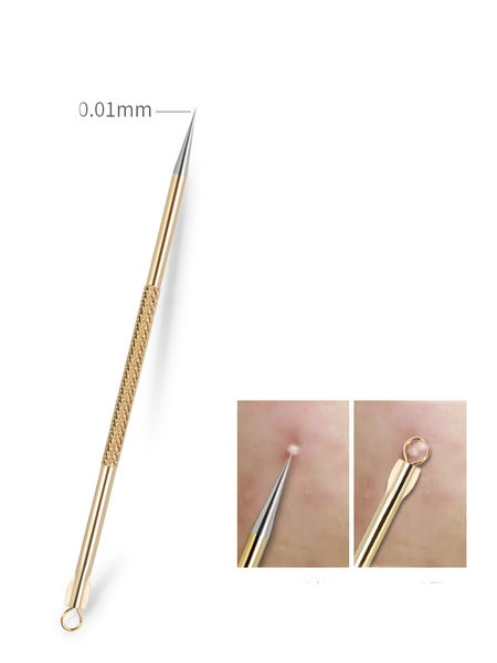 Akne puhastamiseks sobiv nõelte komplekt