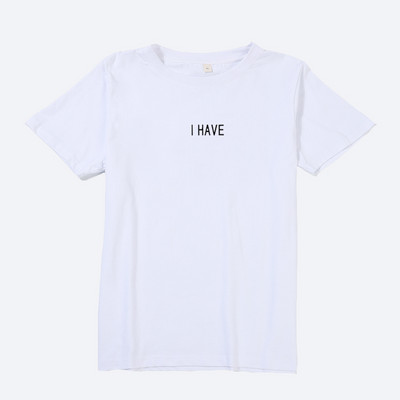 Ανδρικό βαμβακερό μπλουζάκι με επιγραφή και απλικέ σε σχήμα Ο