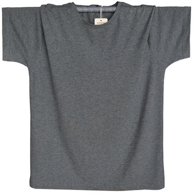 Ανδρικό μπλουζάκι με κουμπιά V-neck και επιγραφή