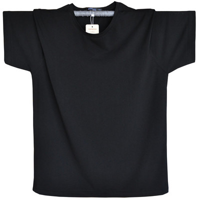 Ανδρικό μπλουζάκι με κουμπιά V-neck και επιγραφή