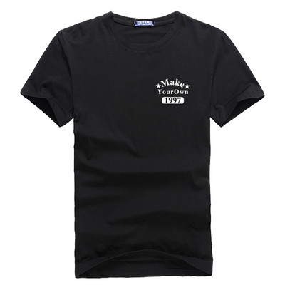 Ανδρικό μπλουζάκι νέου μοντέλου με στρογγυλή λαιμόκοψη και τύπωμα