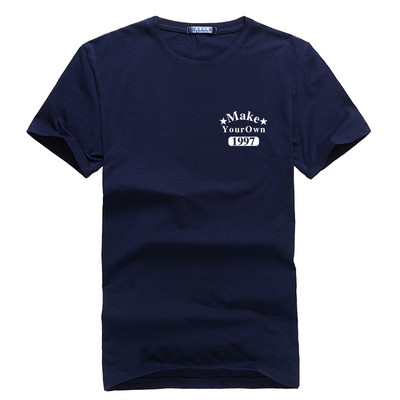 Ανδρικό μπλουζάκι νέου μοντέλου με στρογγυλή λαιμόκοψη και τύπωμα