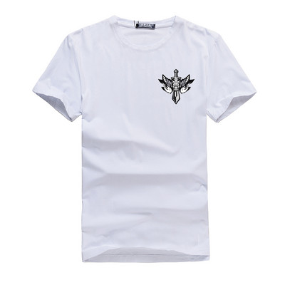 Ανδρικό μπλουζάκι νέου μοντέλου με στρογγυλή λαιμόκοψη και τύπωμα