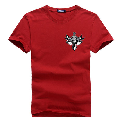 Ανδρικό μπλουζάκι νέου μοντέλου με στρογγυλή λαιμόκοψη και τύπωμα