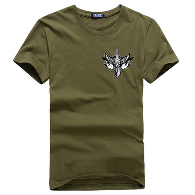 Ανδρικό μπλουζάκι νέου μοντέλου με στρογγυλή λαιμόκοψη και τύπωμα