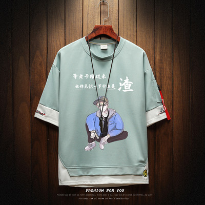 Uue mudeli aplikatsiooniga meeste vabaaja T-särk