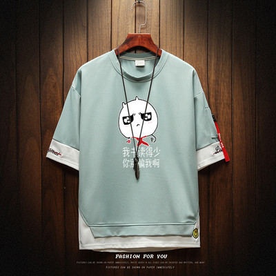 Uue mudeli aplikatsiooniga meeste vabaaja T-särk