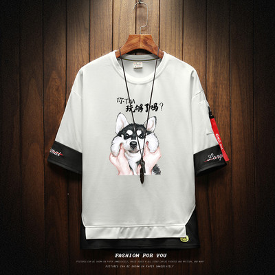 Uue mudeli aplikatsiooniga meeste vabaaja T-särk