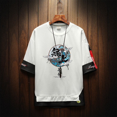 Uue mudeli aplikatsiooniga meeste vabaaja T-särk