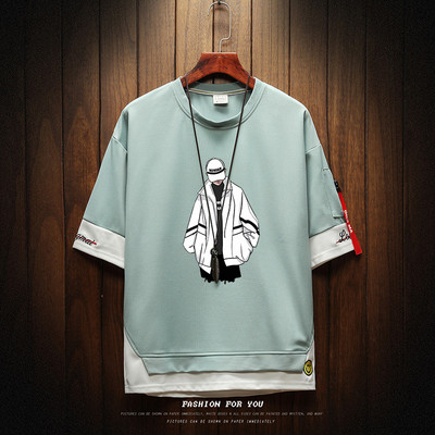 Uue mudeli aplikatsiooniga meeste vabaaja T-särk