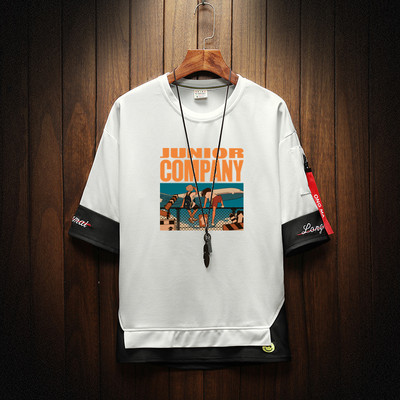 Uue mudeli aplikatsiooniga meeste vabaaja T-särk