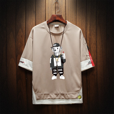 Uue mudeli aplikatsiooniga meeste vabaaja T-särk