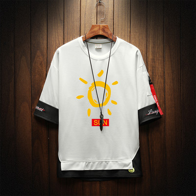 Uue mudeli aplikatsiooniga meeste vabaaja T-särk