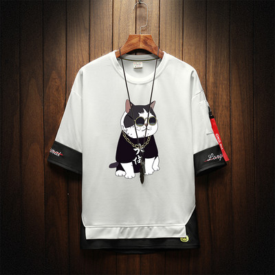 Uue mudeli aplikatsiooniga meeste vabaaja T-särk