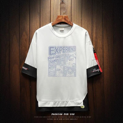 Uue mudeli aplikatsiooniga meeste vabaaja T-särk