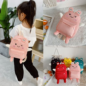 Καθημερινό παιδικό σακίδιο με κοντή λαβή και τρισδιάστατα στοιχεία