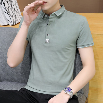 Νέο μοντέλο T-shirt με κλασικό κολάρο και κουμπιά για άντρες