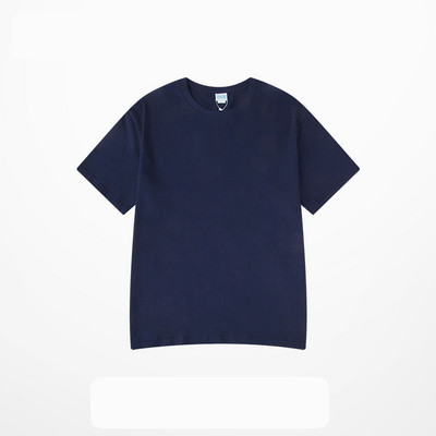 Ανδρικό βαμβακερό μπλουζάκι απλό μοντέλο με οβάλ λαιμόκοψη