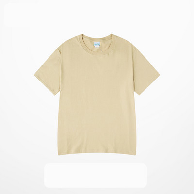 Ανδρικό βαμβακερό μπλουζάκι απλό μοντέλο με οβάλ λαιμόκοψη