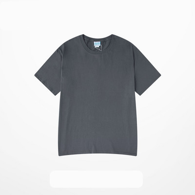 Ανδρικό βαμβακερό μπλουζάκι απλό μοντέλο με οβάλ λαιμόκοψη