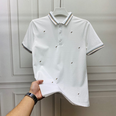 Ανδρικό μπλουζάκι με κοντά μανίκια και κλασικό κολάρο - διάφορα μοντέλα