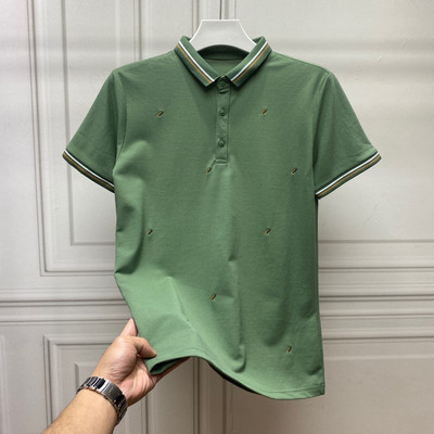 Ανδρικό μπλουζάκι με κοντά μανίκια και κλασικό κολάρο - διάφορα μοντέλα