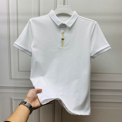 Ανδρικό μπλουζάκι με κοντά μανίκια και κλασικό κολάρο - διάφορα μοντέλα