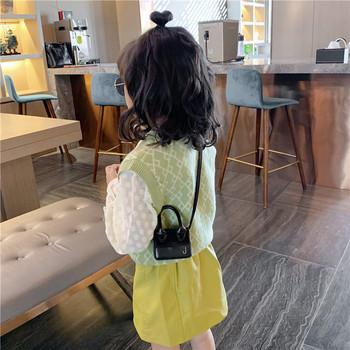 Κομψό παιδικό μίνι τσάντα απλό μοντέλο για κορίτσια