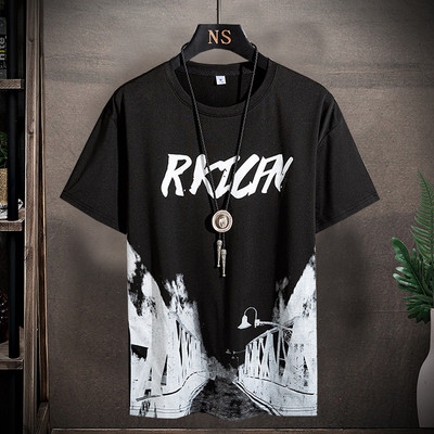 Ανδρικό μπλουζάκι σε ιριδίζοντα χρώματα από ύφασμα που στεγνώνει γρήγορα