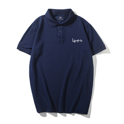 Изчистен модел мъжка тениска с класическа яка - няколко модела