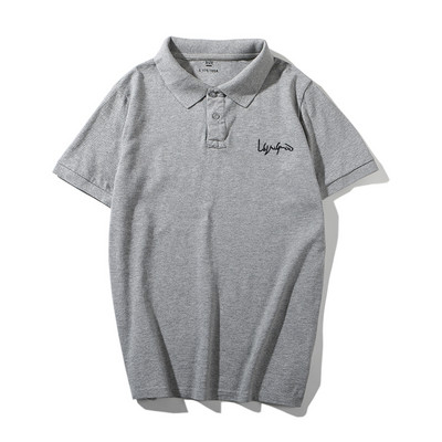 Изчистен модел мъжка тениска с класическа яка - няколко модела