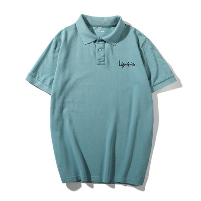 Изчистен модел мъжка тениска с класическа яка - няколко модела