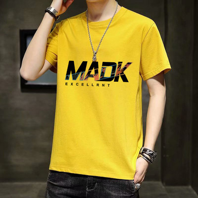 Ανδρικό μπλουζάκι με απλικέ και 3/4 μανίκια