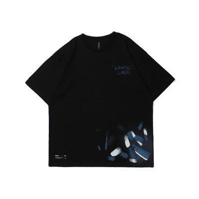 Casual μπλουζάκι με οβάλ λαιμόκοψη για άντρες