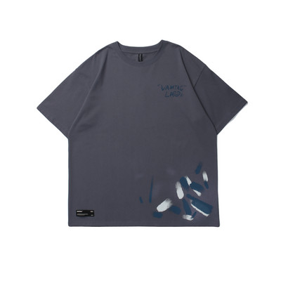 Casual μπλουζάκι με οβάλ λαιμόκοψη για άντρες