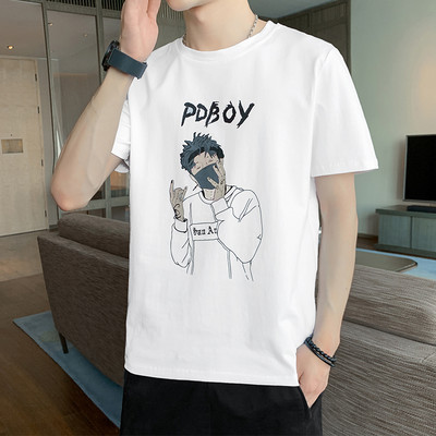 Uue mudeli suvine aplikatsiooniga meeste T-särk