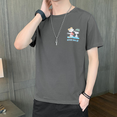 Uue mudeli suvine aplikatsiooniga meeste T-särk