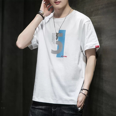 Нов модел памучна тениска с апликация