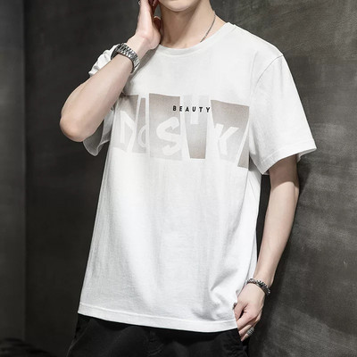 Нов модел памучна тениска с апликация