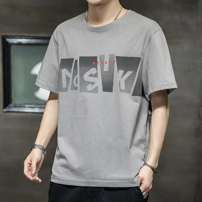 Нов модел памучна тениска с апликация