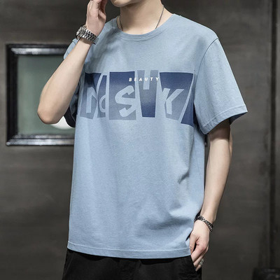 Нов модел памучна тениска с апликация